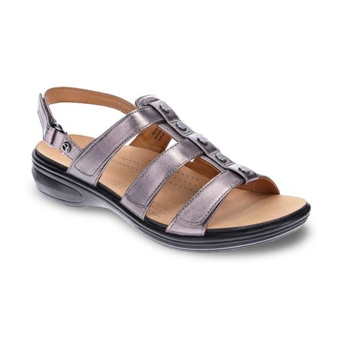 Revere Toledo Slingback Women's Sandal - Gunmetal - Product View - 1