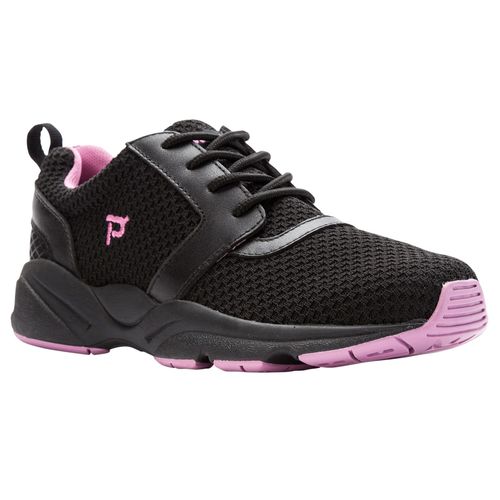 Propet Stability X Womens Active - Black/Berry - angle view - main