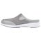 Propet Washable Walker Slide  Womens Slip Resistant - Silver Mesh - instep view