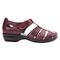 Propet April Womens Sandal - Plum - out-step view