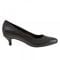 Trotters Kiera Women's Heeled Pump - Black - outside