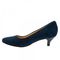 Trotters Kiera - Navy Suede - inside