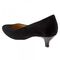 Trotters Kiera - Black Suede - back34