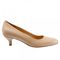 Trotters Kiera Women's Heeled Pump - Nude - outside