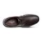 Rockport Charles Road Plain Toe Oxford Lightweight Cushioned Support Men's Oxford - Dark Brown Leather - 4