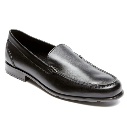 Rockport Classic Loafer Venetian - Men's - Black - Angle