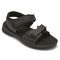 Rockport Men's Darwyn Quarter-Strap Sandal - Brown Ii Lea - 6