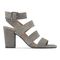 Vionic Perk Blaire - Women's Strappy Heel - Charcoal Suede 4 right view