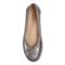 Vionic Spark Caroll - Women's Ballet Flat - Pewter Metallic 3 top view