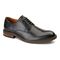Vionic Bowery Graham - Men's Supportive Oxford - Black-Leather - 1 profile view