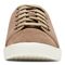 Vionic Sunny Brinley - Women's Water Resistant Suede Sneaker - Light Tan - 6 front view