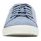 Vionic Sunny Brinley - Women's Water Resistant Suede Sneaker - Light Blue - 6 front view