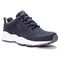 Propet Men's Stability Fly Athletic Shoes - Navy/Grey - Angle