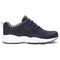 Propet Men's Stability Fly Athletic Shoes - Navy/Grey - Outer Side