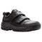 Propet Cliff Walker Low Strap Mens Boots A5500 - Black Grain - angle view - main