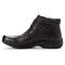 Propet Delaney Strap Women's Hook & Loop Boots - Black - Instep Side