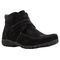 Propet Delaney Strap Womens Boots - Black Suede - angle view - main