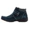 Propet Delaney Strap Women's Hook & Loop Boots - Navy - Instep Side