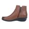 Propet Waverly Women's Side Zip Boots - Brown - Instep Side
