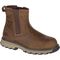 Caterpillar Pelton Steel Toe Work Boot Men's CAT Footwear - MENS DARK BEIGE - Angle Main