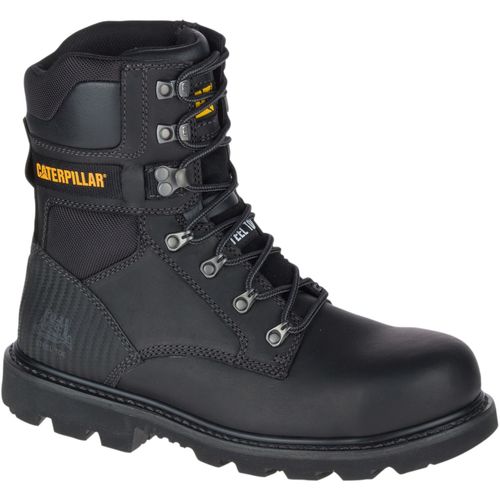 Caterpillar Indiana 2.0 Steel Toe Work Boot Men's CAT Footwear - Black - Angle Main