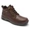 Rockport 8000 Waterproof Mid - Men's Boot (Comfort, Supportive, Cushioned) - Dark Brown Lea - 1