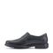 Rockport Men's Style Leader 2 Bike Toe Slip-On - Black Leather - 4