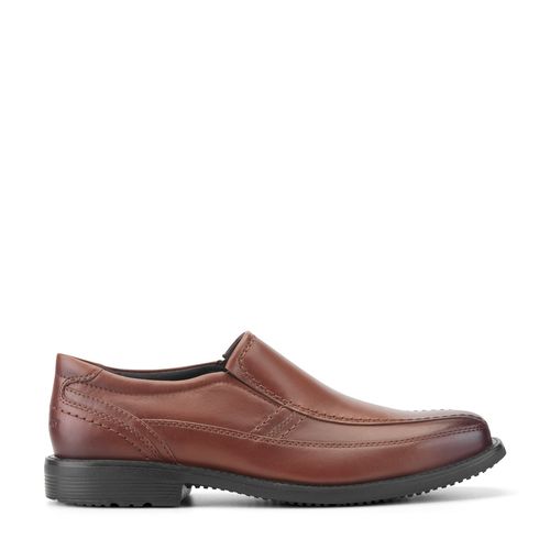 Rockport Men's Style Leader 2 Bike Toe Slip-On - New Brown Gradient Leather - 1