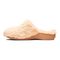 Vionic Gemma Plush Women's Orthotic Slipper - Light Tan - 2 left view