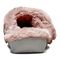 Vionic Gemma Plush Women's Orthotic Slipper - Blush - 5 back view