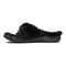 Vionic Indulge Gracie Plush Women's Slipper - Black - 2 left view