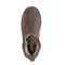 Bearpaw Maddox - Men's Chocolate Closed Back Suede Sheepskin Slipper - 2170M - 4 Top