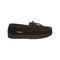 Bearpaw Kids' Moc Suede Slipper - Youth - Boys / Girls - 1295Y  011 - Black - Side View