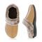 Powerstep Luxe Women's Orthotic Slippers - Memory Foam Slip-Ons with Arch Support - Taupe Clog 5