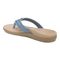 Vionic Tide Aloe Women's Orthotic Sandals - Blue Shadow - Back angle