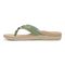 Vionic Tide Aloe Women's Orthotic Sandals - Agave - Left Side