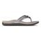 Vionic Tide Aloe Women's Orthotic Sandals - Pewter Metallic - 4 right view