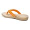 Vionic Tide Aloe Women's Orthotic Sandals - Marigold - Back angle