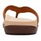Vionic Tide Aloe Women's Orthotic Sandals - Toffee - 5 back view