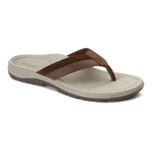 Vionic Dennis - Men's Orthotic Sandal - Brown