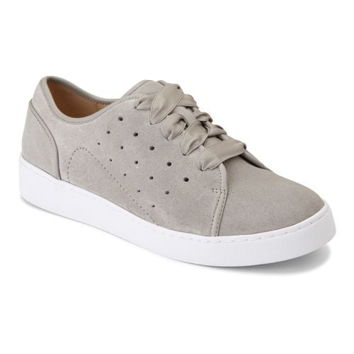 Vioic Keke Women's Supportive Sneaker - Light Grey Suede - 1 main view