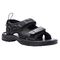 Propet SurfWalker II Mens Sandal - Black - angle view - main