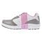 Propet Matilda Women's Lace Up Athletic Shoes - White/Pink - Instep Side