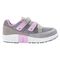 Propet Matilda Strap Womens Wellness - Grey/Pink - out-step view