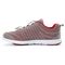 Propet TravelWalker EVO Women's Toggle Clasp Athletic Shoes - Grey/Crimson - Instep Side