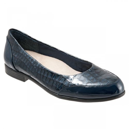 Trotters Arnello - Navy Croco - main