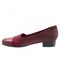 Trotters Melinda - Burgundy - inside