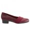 Trotters Melinda - Burgundy - outside