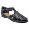 Trotters Leatha Open Weave - Navy - main