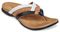 Spenco Triple Strap Women's Comfort Sandal - Black/Cork - Profile main